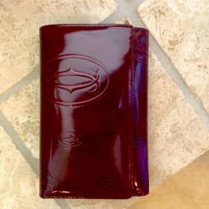 Cartier Paris burgundy wallet. NEW